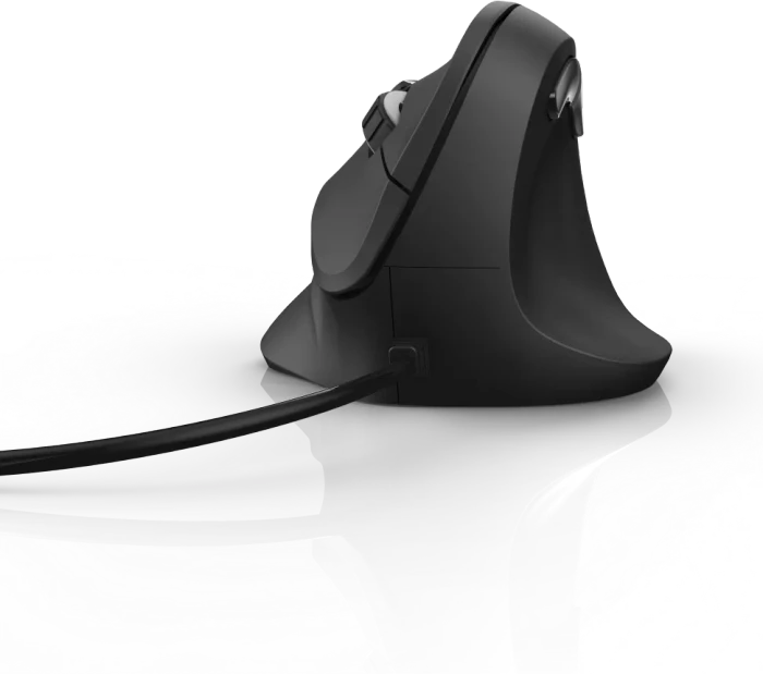Hama EMC-500 Vertical Maus schwarz, USB