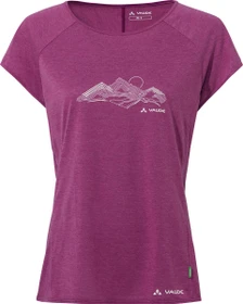 Vaude Tekoa II Funktionsshirt kurzarm pink orchid (Damen)