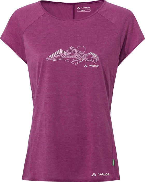 Vaude Tekoa II Funktionsshirt kurzarm pink orchid (Damen)