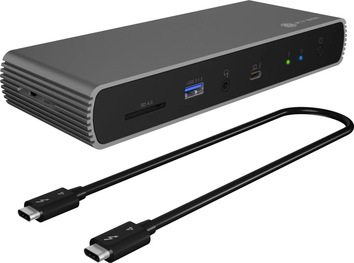 RaidSonic Icy Box IB-DK8801-TB4 10 in 1 Thunderbolt Dock, Thunderbolt 4 [Buchse]