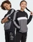 adidas Tiberio 3-Streifen Colorblock Hoodie black/white/grey five (Junior) Vorschaubild