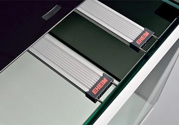 EHEIM incpiria 230 Aquarium-Set mit Unterschrank, alpin/natur, 230l