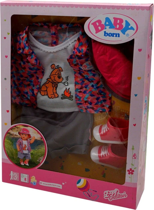 Zapf creation BABY born Mode - Play&Fun Deluxe Camping Outfit