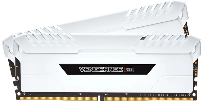 Corsair Vengeance RGB weiß UDIMM 16GB Kit, DDR4-3600, CL18-19-19-39