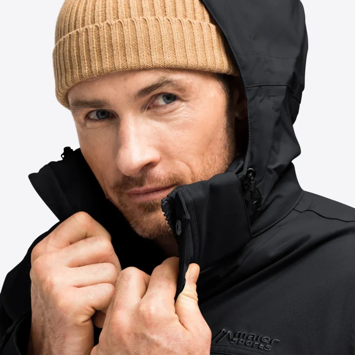 Maier Sports Knuth Funktionsjacke schwarz (Herren)