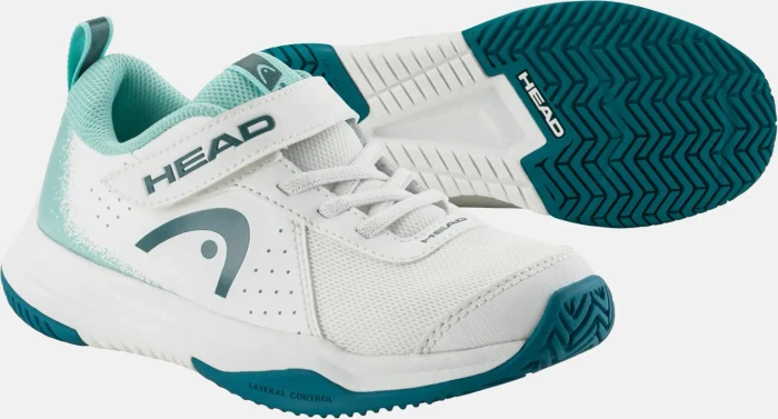 Head Sprint Velcro 4.0 weiß/türkis (Junior)