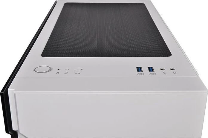 Thermaltake H200 TG Snow RGB, weiß, Glasfenster