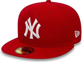 New Era 59FIFTY New York Yankees Essentials Kappe rot