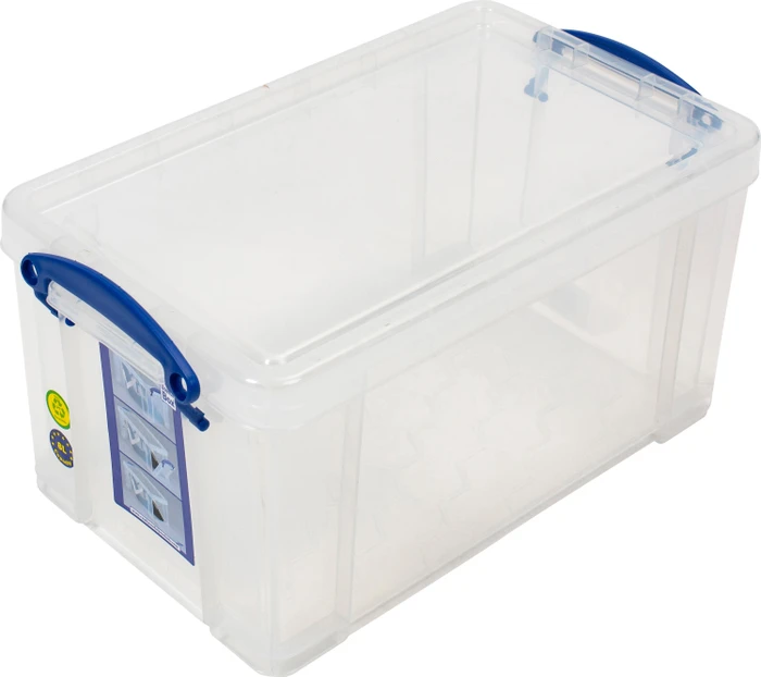 Aufbewahrungsbox mit Frontklappe, 8l, transparent