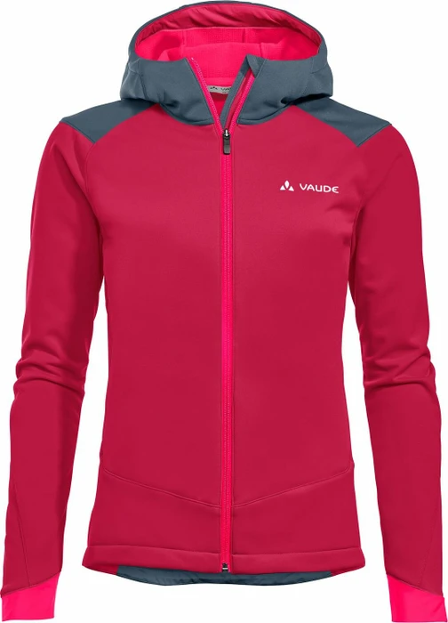 Vaude Qimsa Softshell Fahrradjacke cranberry/steel blue (Damen)
