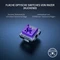 Razer DeathStalker V2 Pro, Mercury White, Razer Low-Profile Clicky Optical PURPLE, USB/Bluetooth, US Vorschaubild