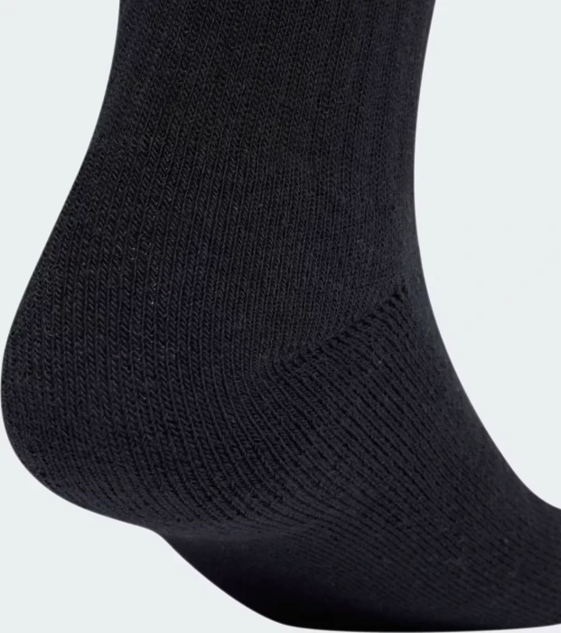 adidas Linear Crew Cushioned Socken schwarz/weiß, 6 Paare