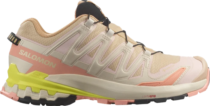 Salomon XA Pro 3D V9 GTX hazelnut/english rose/safety yellow (Damen)
