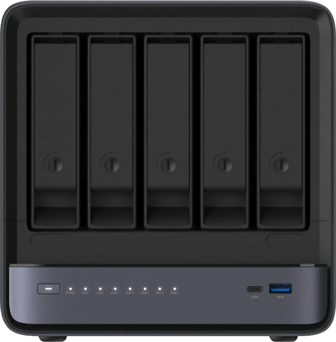 Minisforum AI NAS N5 Max, AMD Ryzen AI Max+ 395, 64GB RAM, 2x RJ-45 10GBase-T, 2x USB4 v2 mit DisplayPort 2.0