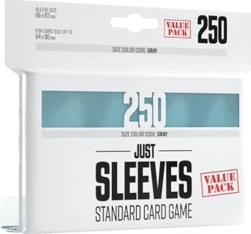 Gamegenic Just Sleeves Standard clear, 250 Stück