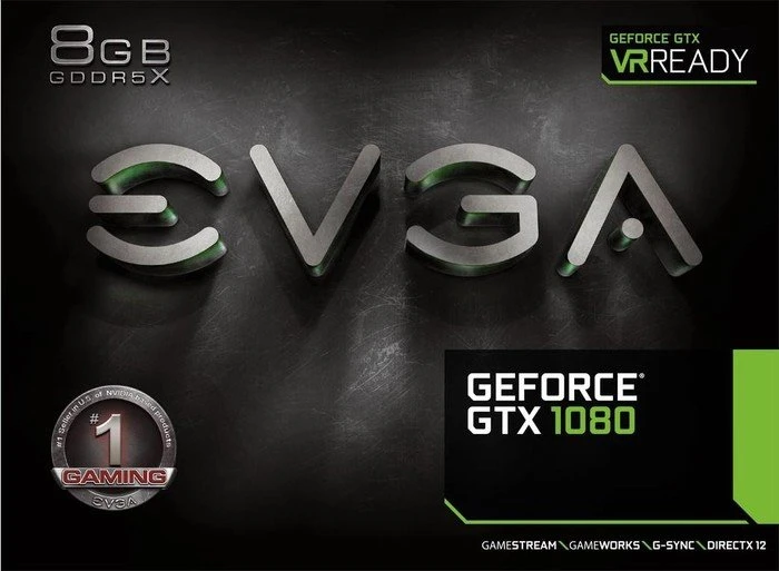 EVGA GeForce GTX 1080 ACX 3.0, 8GB GDDR5X, DVI, HDMI, 3x DP
