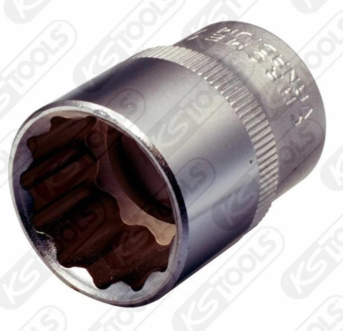 KS Tools Außenzwölfkant Steckschlüssel 1/2", 24x42mm