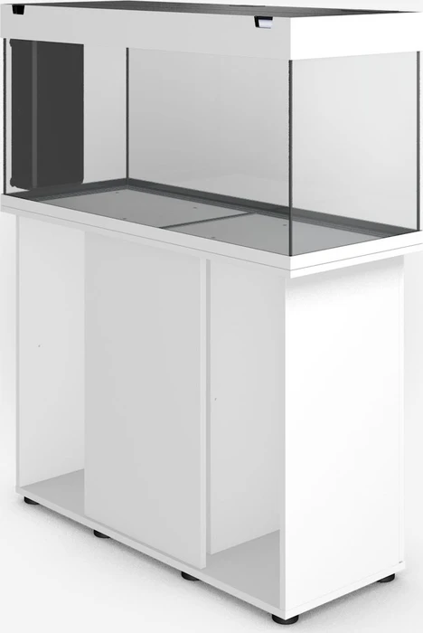 Juwel Rio 180 LED Aquarium-Set mit Unterschrank, weiß/weiß, 180l