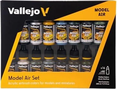 Vallejo Model Air WWII British Aircraft RAF Farbset, 16-tlg.