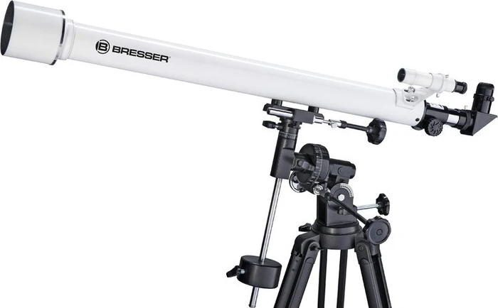 Bresser Classic 60/900 EQ Linsenteleskop mit äquatorialer Montierung