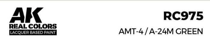 AK-Interactive 2nd Gen Real Colors amt-4 / a-24m green, 17ml