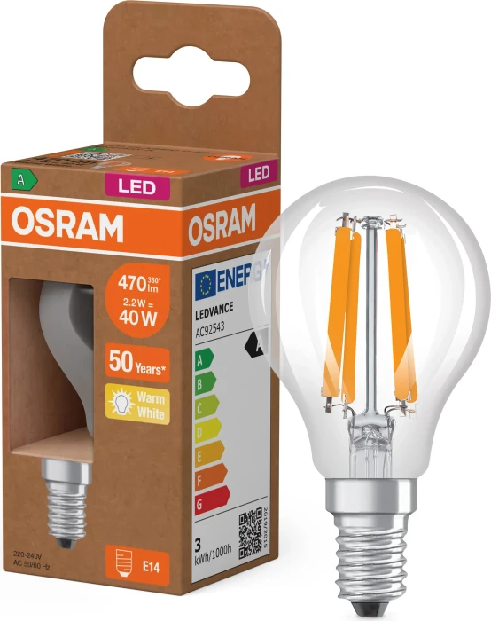 Osram Ledvance Superstar+ Classic P FIL