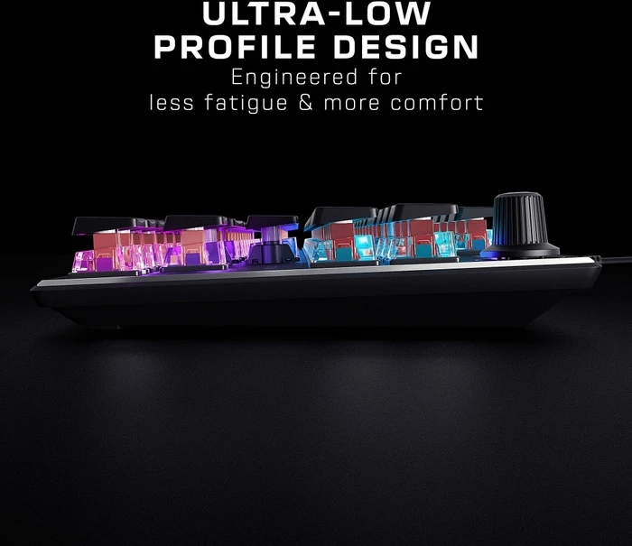 Turtle Beach Vulcan TKL, LEDs RGB, TITAN Mechanical Linear, USB, DE