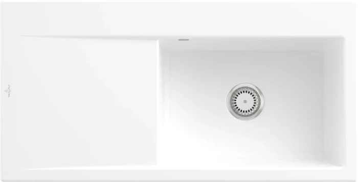 Villeroy & Boch Subway Style 60 Einbau Becken rechts stone white