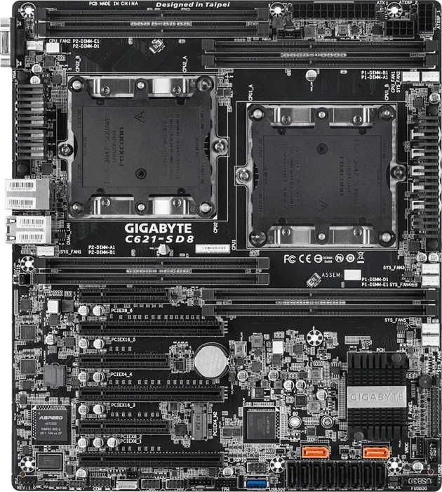 GIGABYTE C621-SD8 (2x Intel 3647)
