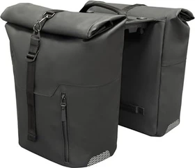 racktime Virgil Doppel Gepäcktasche schwarz