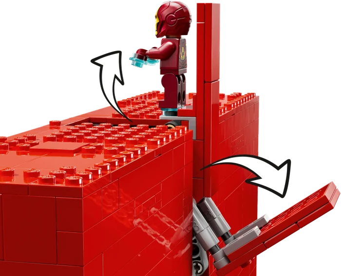 LEGO Marvel Super Heroes Spielset - MARVEL Logo & Minifiguren