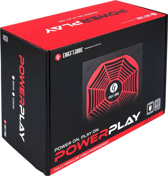 Chieftec Chieftronic Powerplay Platinum GPU-1050FC 1050W, ATX 2.53