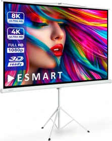 eSmart Germany Stativ Leinwand Misati 186x105cm