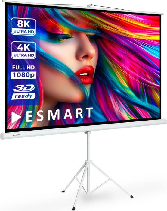 eSmart Germany Stativ Leinwand Misati 186x105cm