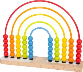 Legler Small Foot Motorikschleife und Abakus Regenbogen