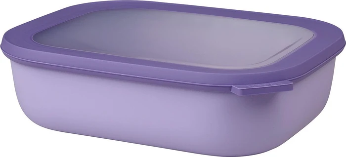 Mepal Multischüssel Cirqula rechteckig Aufbewahrungsbehälter 2l nordic lilac