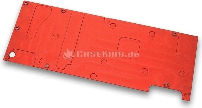 EK Water Blocks EK-FC Titan X Backplate, rot