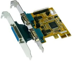 Exsys EX-44140-2, 2x seriell/1x parallel, PCIe x1 (EX-44140)