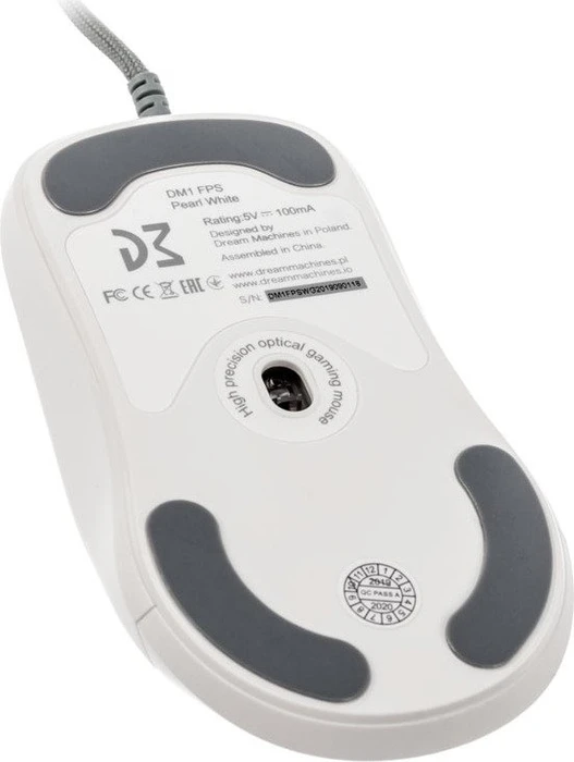 Dream Machines DM1 FPS Pearl White, weiß/grau, USB
