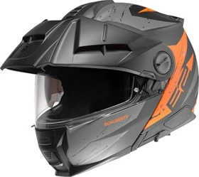 Schuberth E2 Explorer matt schwarz/grau/orange