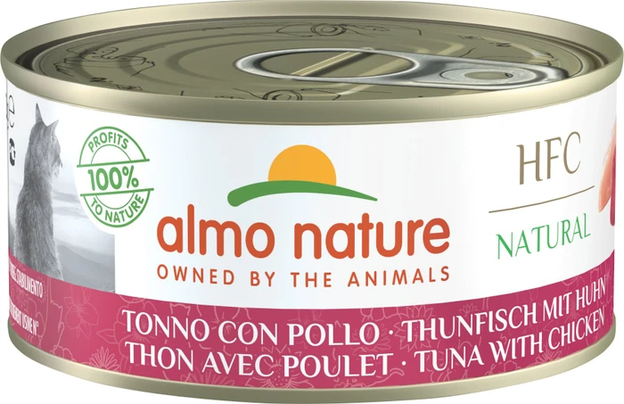 almo nature HFC Natural Cats, Thunfisch mit Huhn, 3.60kg (24x 150g)