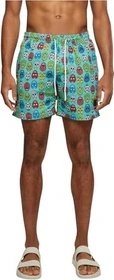 Urban Classics Pattern Badeshorts calavera aop (Herren)