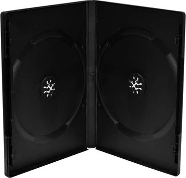 MediaRange DVD-Hülle für 2 Discs, schwarz, 5er Pack