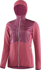 Löffler Hooded Hybrid Lizzy PL Active Laufjacke berry (Damen)
