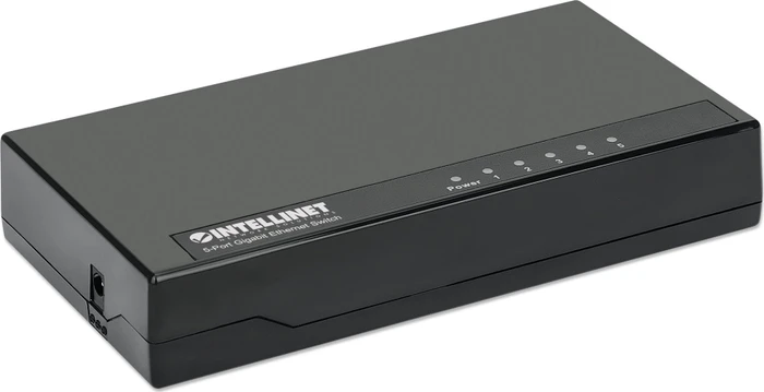 Intellinet Desktop Gigabit Switch, 5x RJ-45