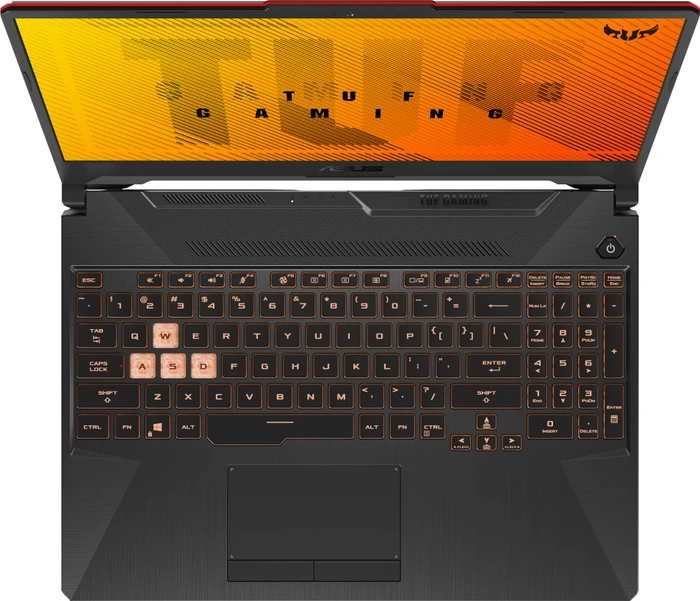 ASUS TUF Gaming A15 FA506II-HN188, Bonfire Black, Ryzen 5 4600H, 8GB RAM, 512GB SSD, GeForce GTX 1650 Ti, DE