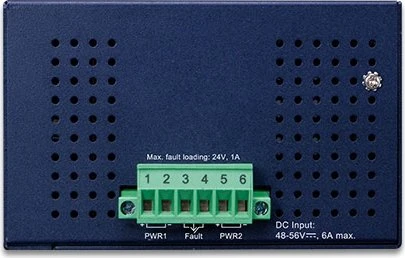 Planet IGS-1020PTF Industrial Railmount Gigabit Switch, 8x RJ-45, 2x SFP, 240W PoE+