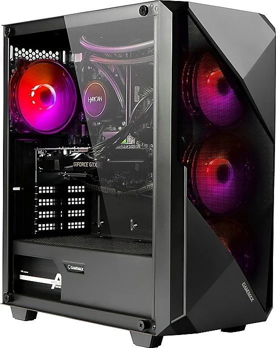 Hyrican Striker 6669 RGB, Ryzen 5 5600X, 16GB RAM, 960GB SSD, Radeon RX 6700 XT