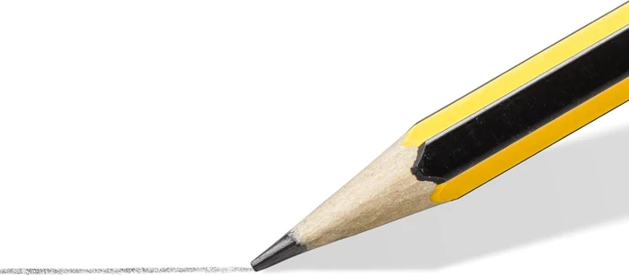 Staedtler Noris 122 Bleistift HB graphit, schwarz/gelb, Radierer, 10er-Pack
