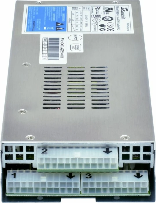 Seasonic 400W, 1HE-Servernetzteil